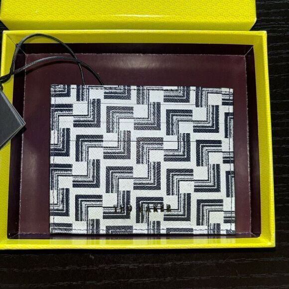 Ted Baker Given Leather Card Holder navy new - Picture 5 of 12